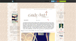 Desktop Screenshot of candyxdust.skyrock.com