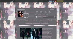 Desktop Screenshot of amandine6938fic1.skyrock.com