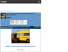 Tablet Screenshot of ambulance-privee.skyrock.com