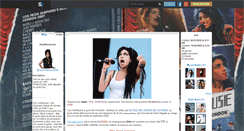 Desktop Screenshot of amywinehousefan.skyrock.com