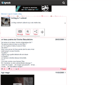 Tablet Screenshot of cultureelle.skyrock.com