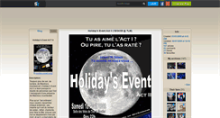 Desktop Screenshot of holidays-event-act2.skyrock.com