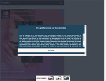 Tablet Screenshot of melinda-officiel-8z.skyrock.com