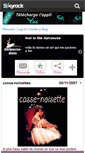 Mobile Screenshot of danseuse-mimi.skyrock.com