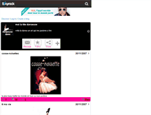 Tablet Screenshot of danseuse-mimi.skyrock.com