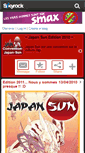 Mobile Screenshot of convention-japan-sun.skyrock.com