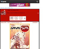 Tablet Screenshot of convention-japan-sun.skyrock.com