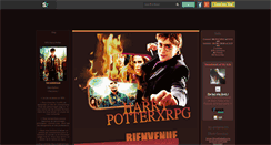 Desktop Screenshot of harrypotterxrpg.skyrock.com