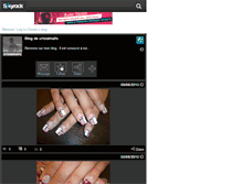 Tablet Screenshot of cristalnails.skyrock.com