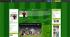 Desktop Screenshot of cristianoronaldo7717.skyrock.com