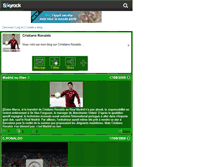 Tablet Screenshot of cristianoronaldo7717.skyrock.com