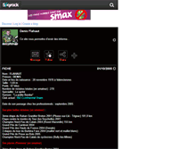 Tablet Screenshot of denisflahaut.skyrock.com