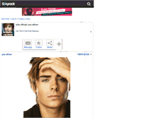 Tablet Screenshot of fantastic-zac-efron.skyrock.com