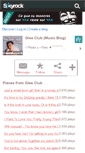 Mobile Screenshot of gleemusicsource.skyrock.com