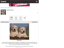 Tablet Screenshot of copain-davant.skyrock.com