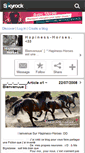 Mobile Screenshot of hapiness-horses.skyrock.com