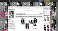 Desktop Screenshot of mlle-disney-chanel.skyrock.com