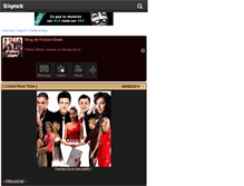 Tablet Screenshot of fiction-gleek.skyrock.com