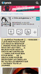 Mobile Screenshot of chiic-and-glamour.skyrock.com