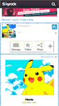 Mobile Screenshot of diary-of-pika.skyrock.com