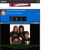 Tablet Screenshot of fandenickcarterforever.skyrock.com