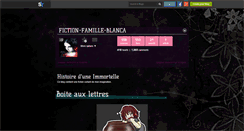 Desktop Screenshot of fiction-famille-blanca.skyrock.com