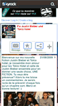 Mobile Screenshot of fic-justin-hotel.skyrock.com