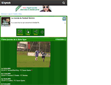 Tablet Screenshot of football-fem-suisse.skyrock.com