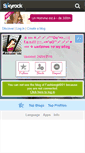 Mobile Screenshot of fashiongirl001.skyrock.com