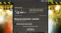 Desktop Screenshot of nemesis-canette.skyrock.com