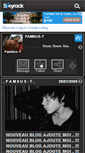 Mobile Screenshot of fam0us-t.skyrock.com