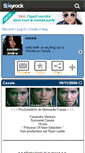 Mobile Screenshot of cassie-love-u.skyrock.com