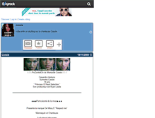 Tablet Screenshot of cassie-love-u.skyrock.com