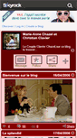 Mobile Screenshot of chazel-clavier.skyrock.com