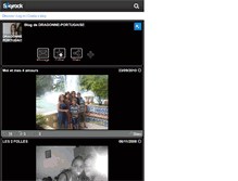 Tablet Screenshot of dragonne-portugaise.skyrock.com