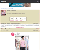 Tablet Screenshot of cutedisney.skyrock.com