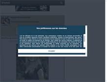 Tablet Screenshot of miissfrance2010.skyrock.com