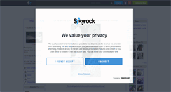 Desktop Screenshot of privast.skyrock.com