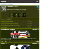 Tablet Screenshot of djsniperofficiel.skyrock.com