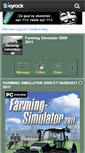 Mobile Screenshot of farming-simulator-40.skyrock.com