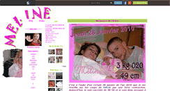 Desktop Screenshot of meline-family.skyrock.com