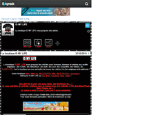 Tablet Screenshot of ismylife-shop.skyrock.com