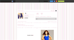 Desktop Screenshot of caroline-the-star.skyrock.com