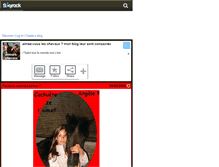 Tablet Screenshot of amours-chevaux.skyrock.com