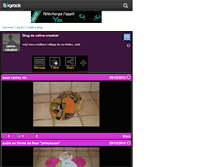 Tablet Screenshot of celine-creation.skyrock.com