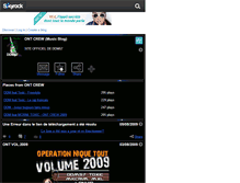Tablet Screenshot of ddm57.skyrock.com
