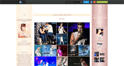 Desktop Screenshot of believetour.skyrock.com