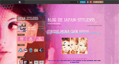 Desktop Screenshot of japan-style935.skyrock.com