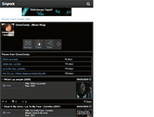 Tablet Screenshot of gorexcandy-musique.skyrock.com