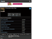 Tablet Screenshot of enriqueiglesiasmusicblog.skyrock.com